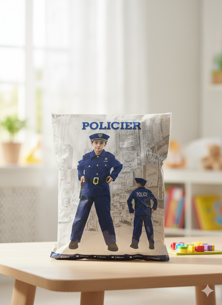 Marvel Polizei Kostüm Kinder, 152 cm